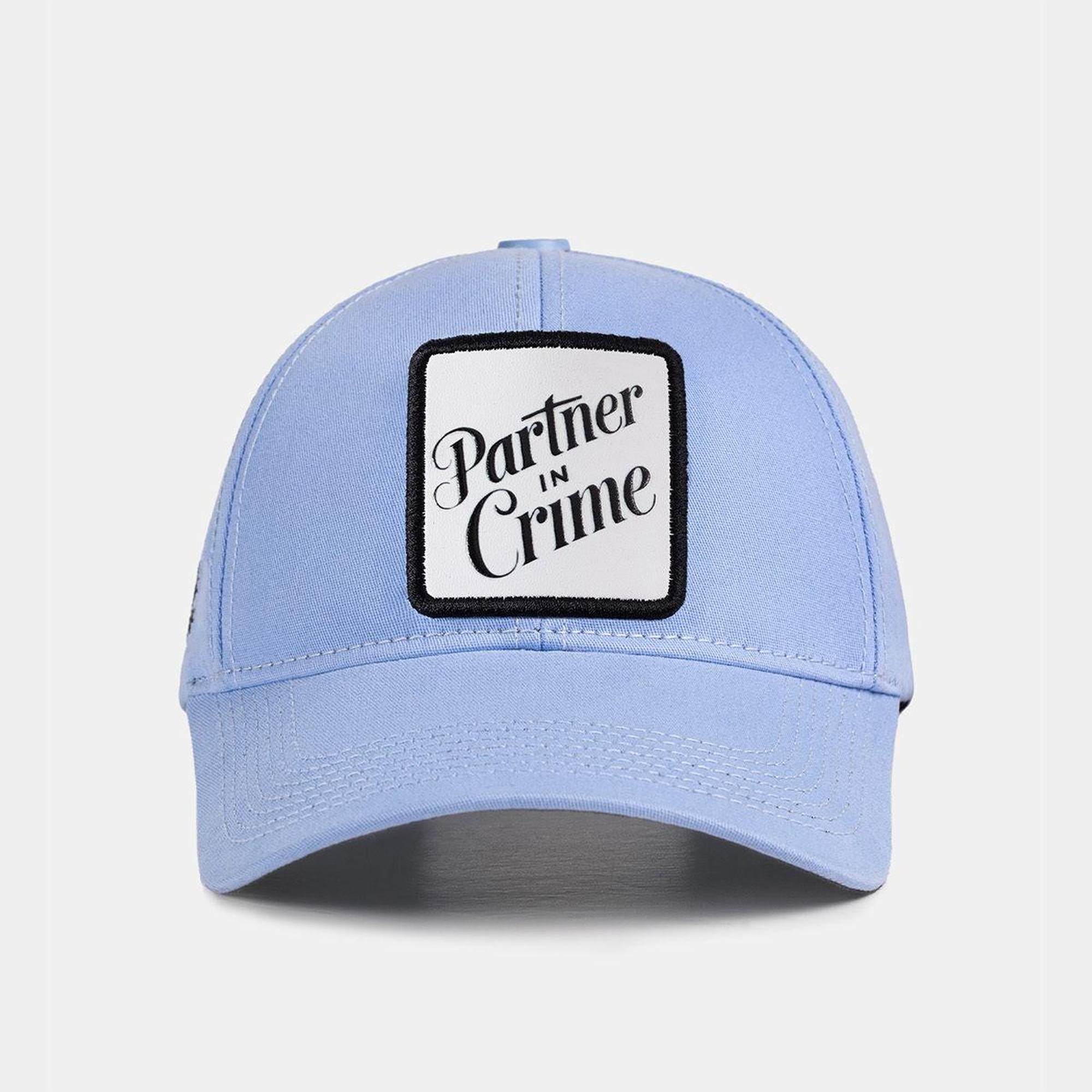 BlackBörk, Six Partner In Crime Logolu Buz Mavi Beyzbol Şapka, Unisex