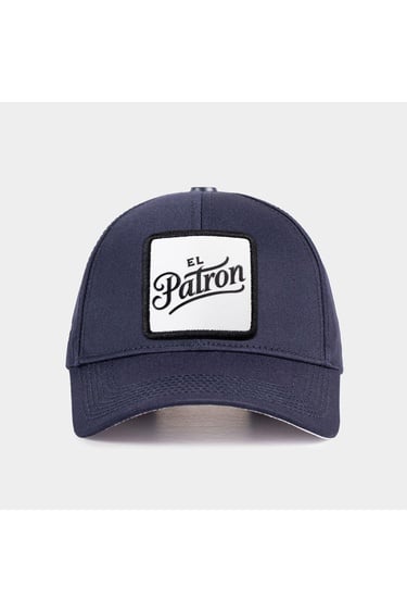  BlackBörk, Six El Patron Logolu Lacivert Beyzbol Şapka, Unisex