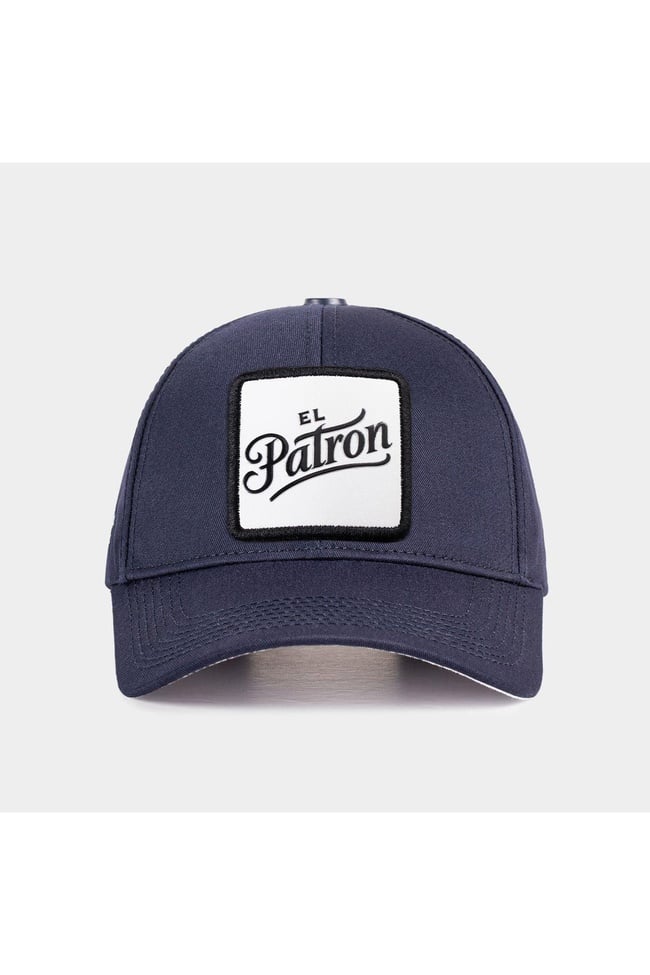  BlackBörk, Six El Patron Logolu Lacivert Beyzbol Şapka, Unisex