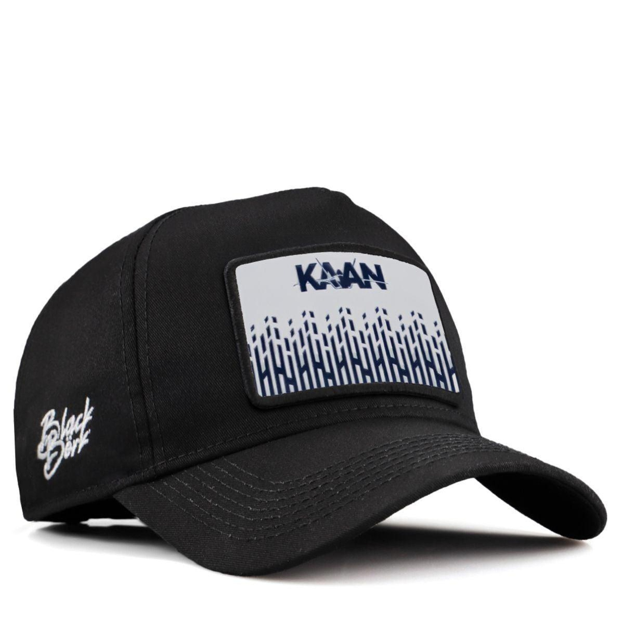 BlackBörk, Cordura Izler Kaan Lisanlı Siyah Beyzbol Şapka, Unisex