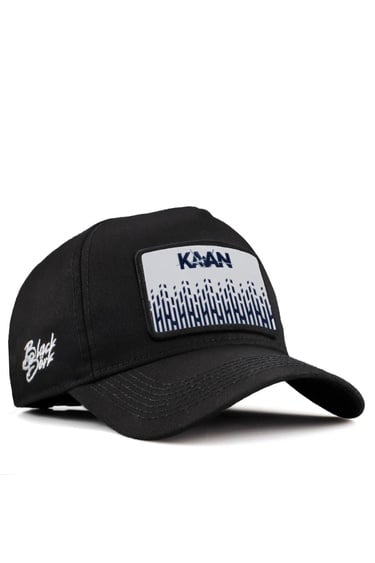  BlackBörk, Cordura Izler Kaan Lisanlı Siyah Beyzbol Şapka, Unisex