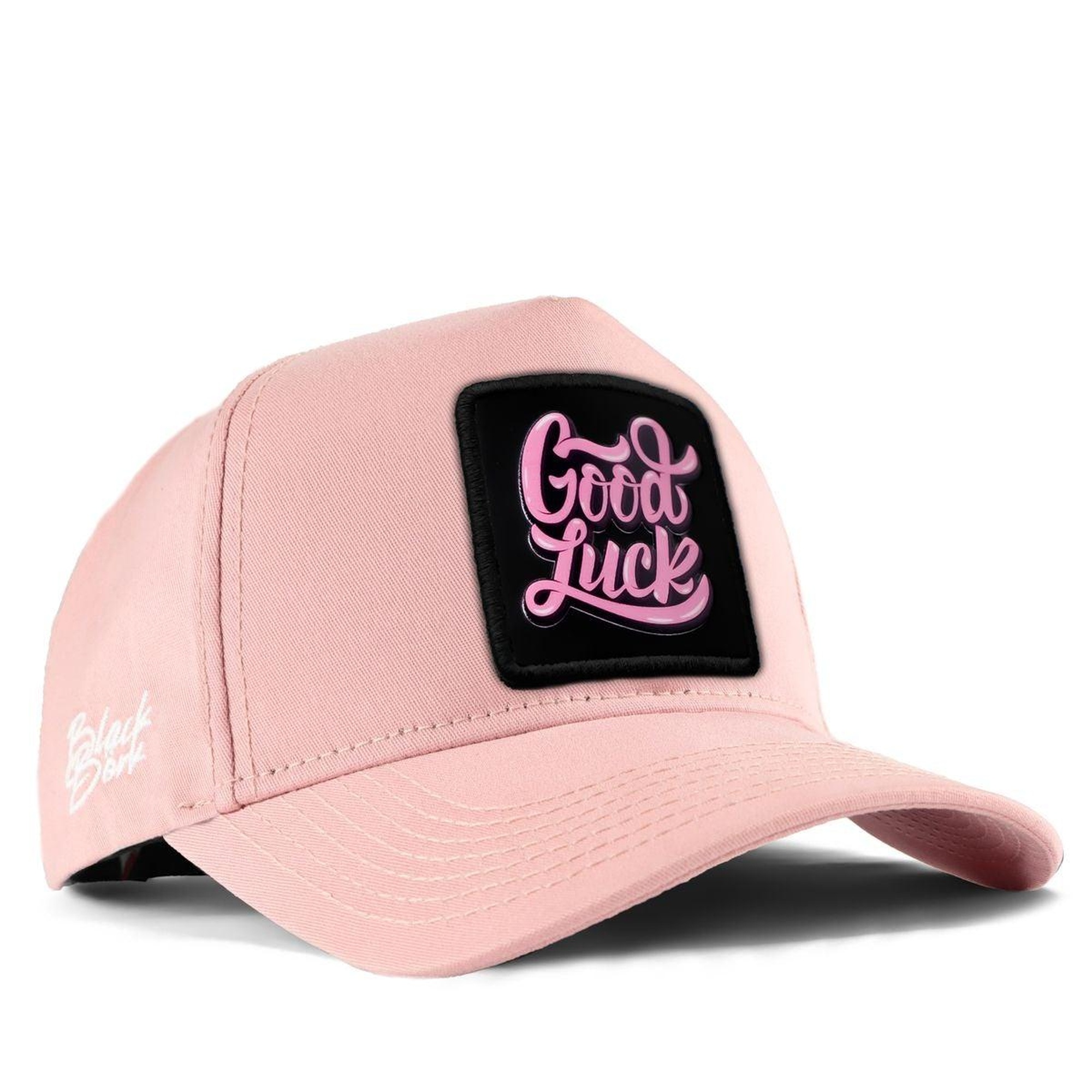 BlackBörk, Good Luck Logolu Somon Beyzbol Şapka, Unisex