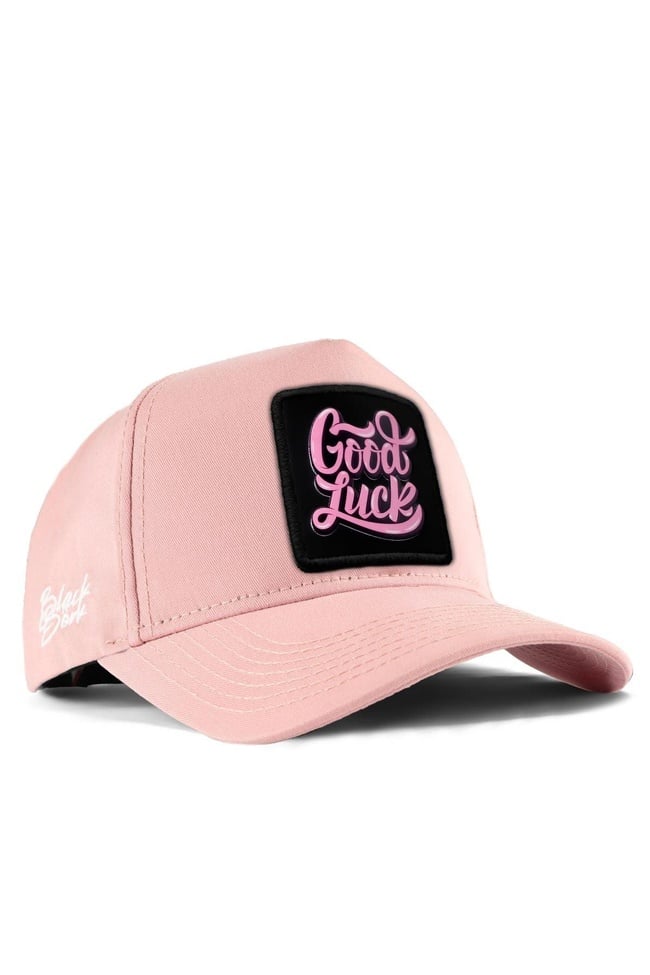  BlackBörk, Good Luck Logolu Somon Beyzbol Şapka, Unisex