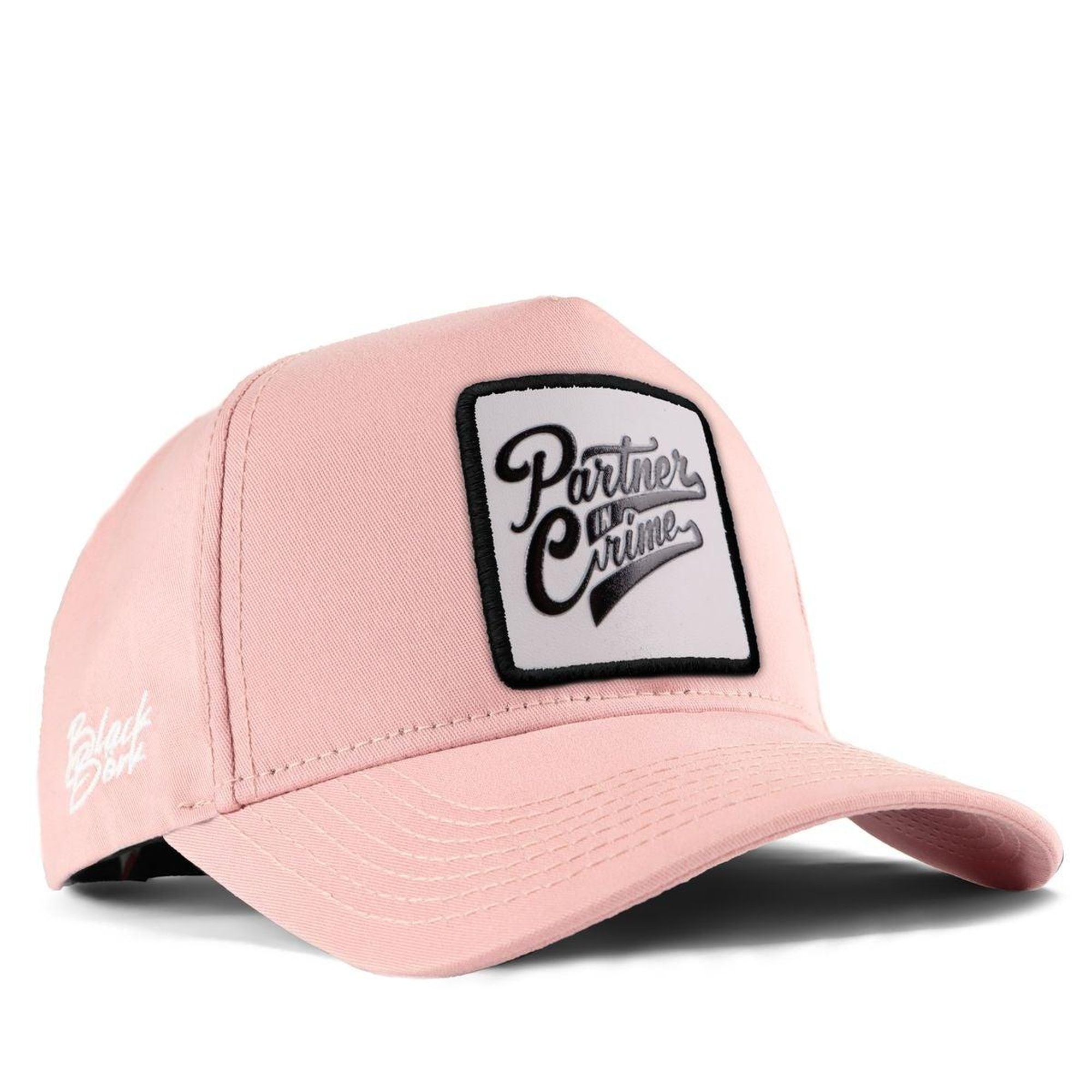 BlackBörk, Partner In Crime Logolu Somon Beyzbol Şapka, Unisex