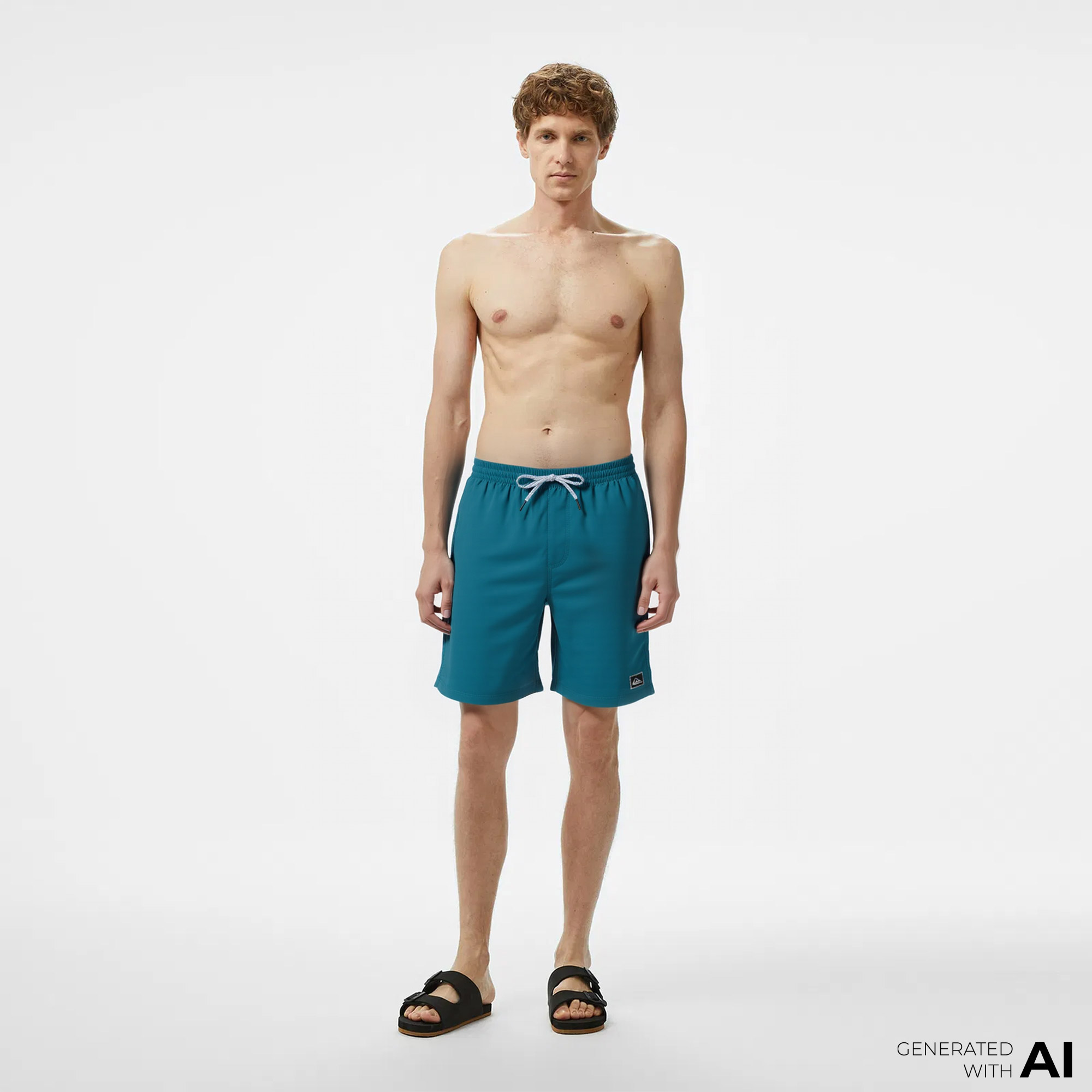  Quiksilver Everyday Solid 15 Erkek Lacivert Mayo