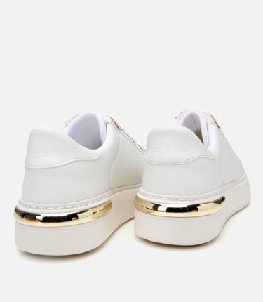  Kadın Beyaz Taban Detaylı Spor Ayakkabı