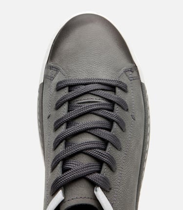  Erkek Nubuk Deri Gri Ultra Hafif Tabanlı Günlük Ayakkabı