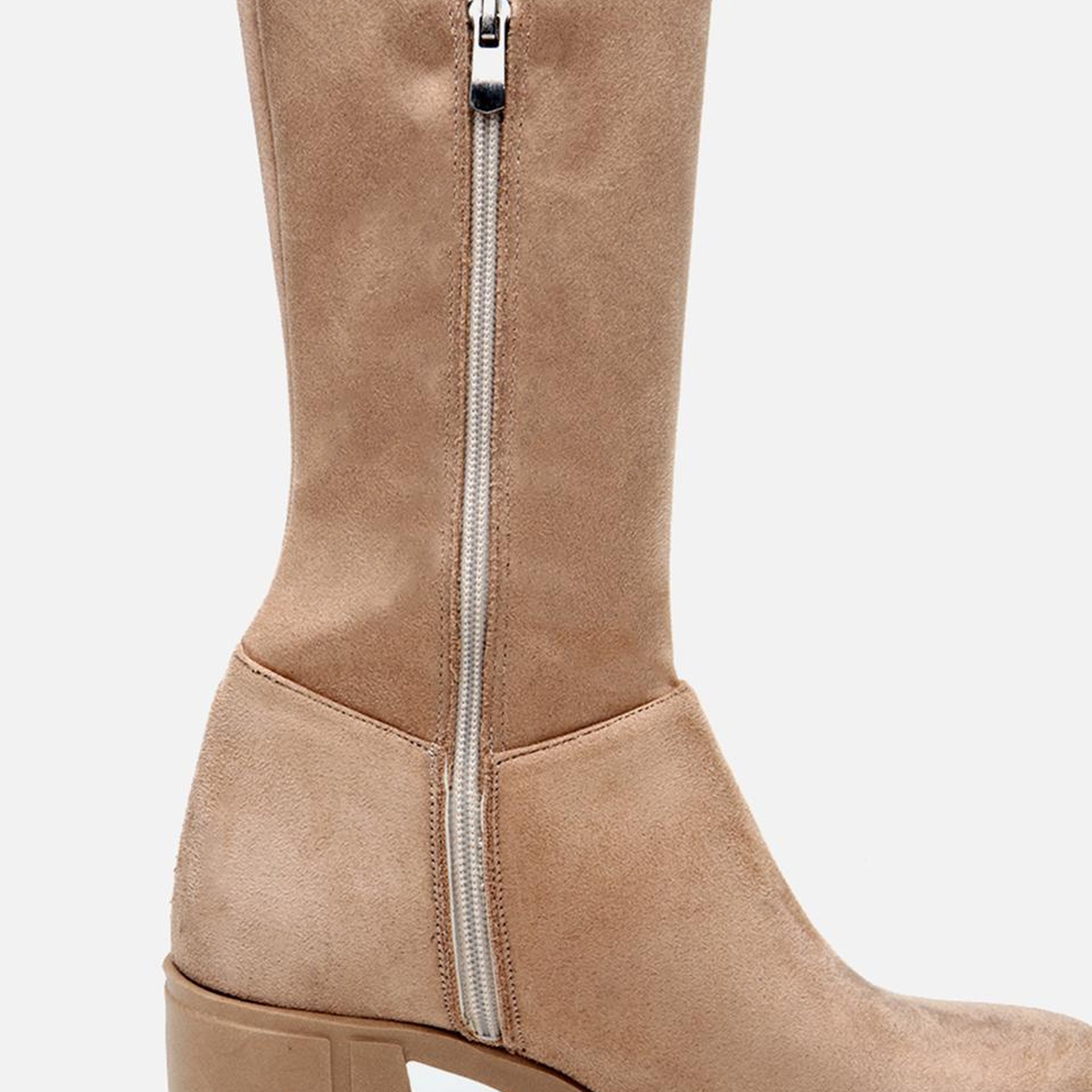 Kadın Vizon Diz Üstü Çizme