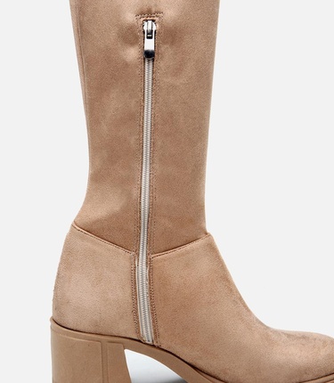  Kadın Vizon Diz Üstü Çizme