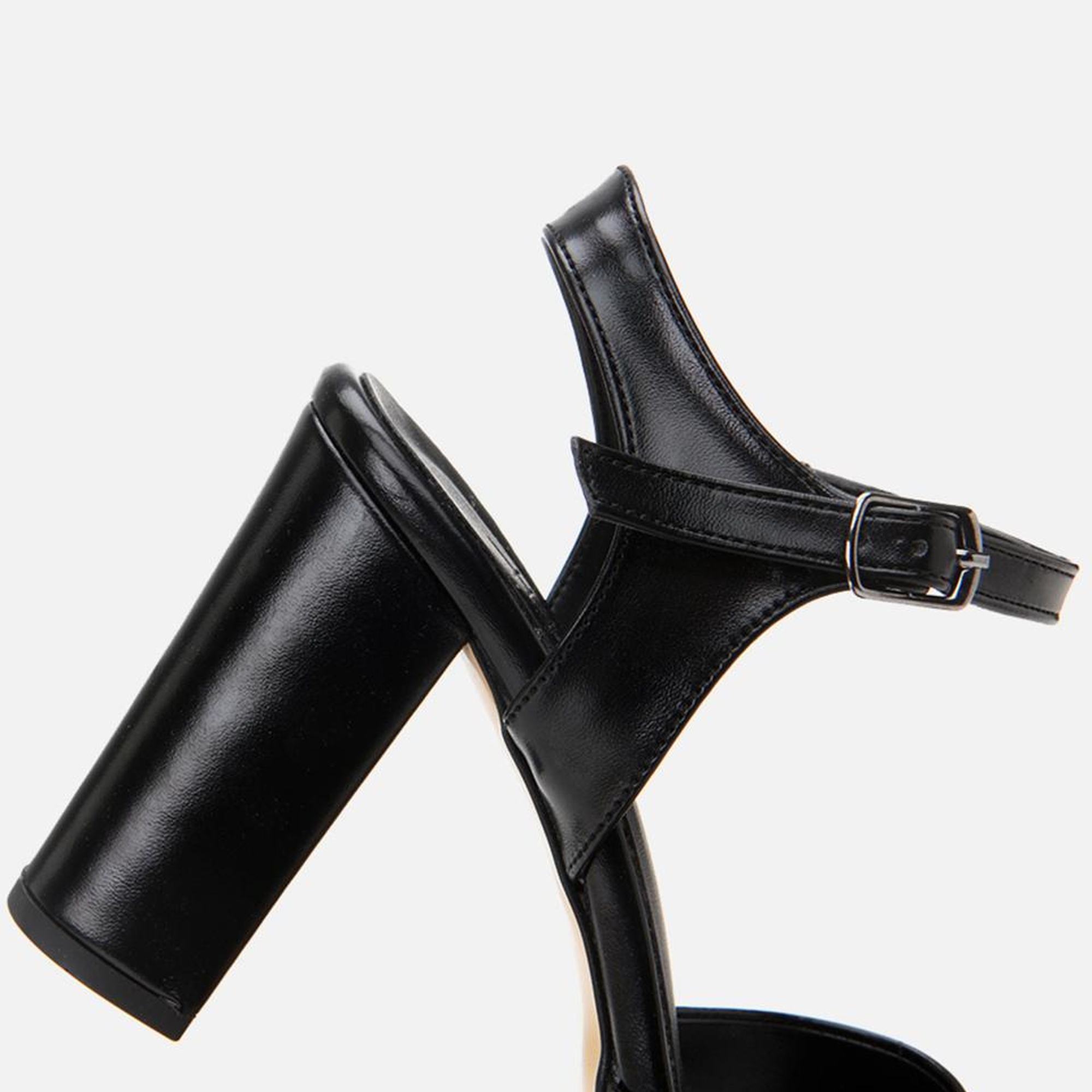 Kadın Siyah Abiye Yüksek Topuklu Sandalet