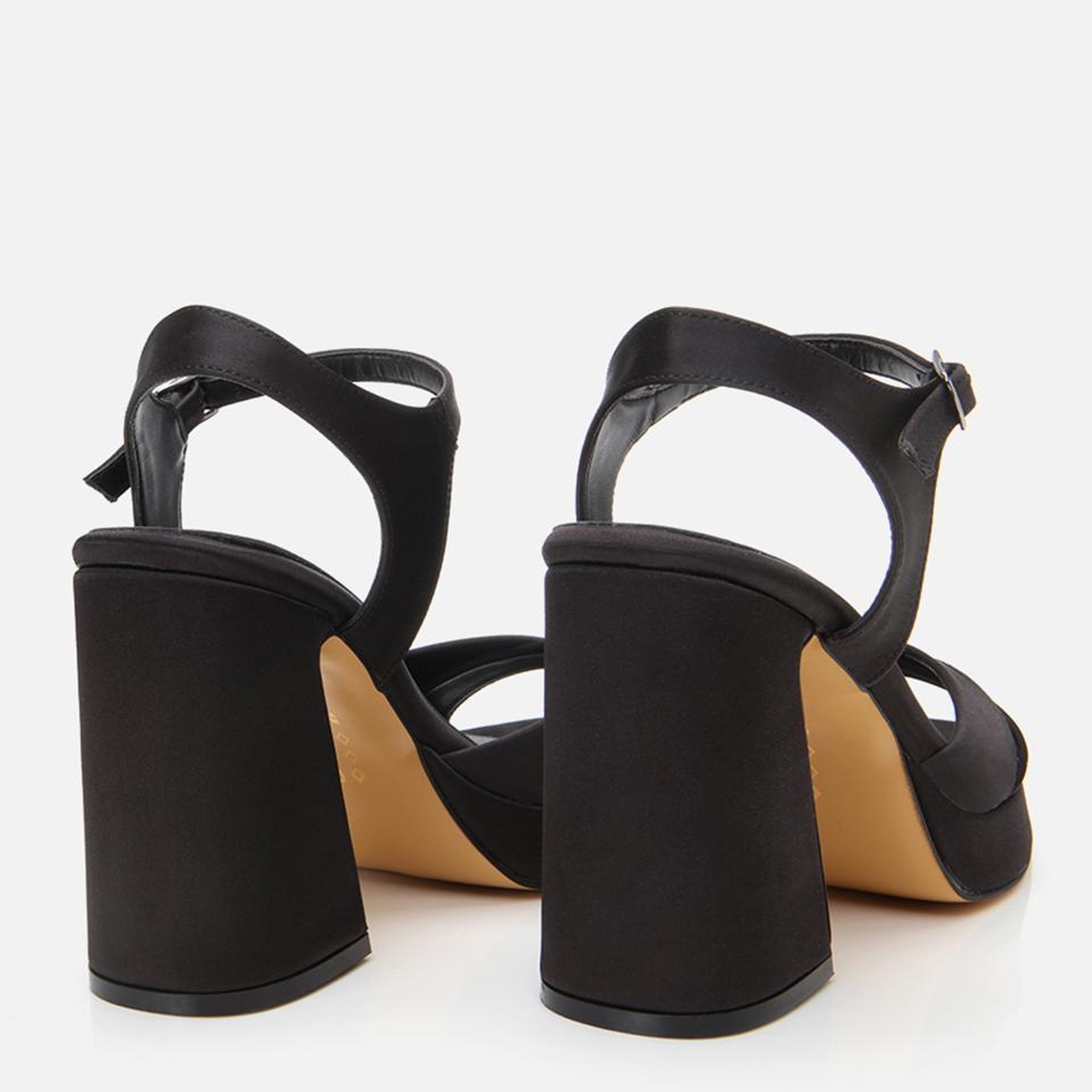 Kadın Siyah Abiye Yüksek Topuklu Sandalet