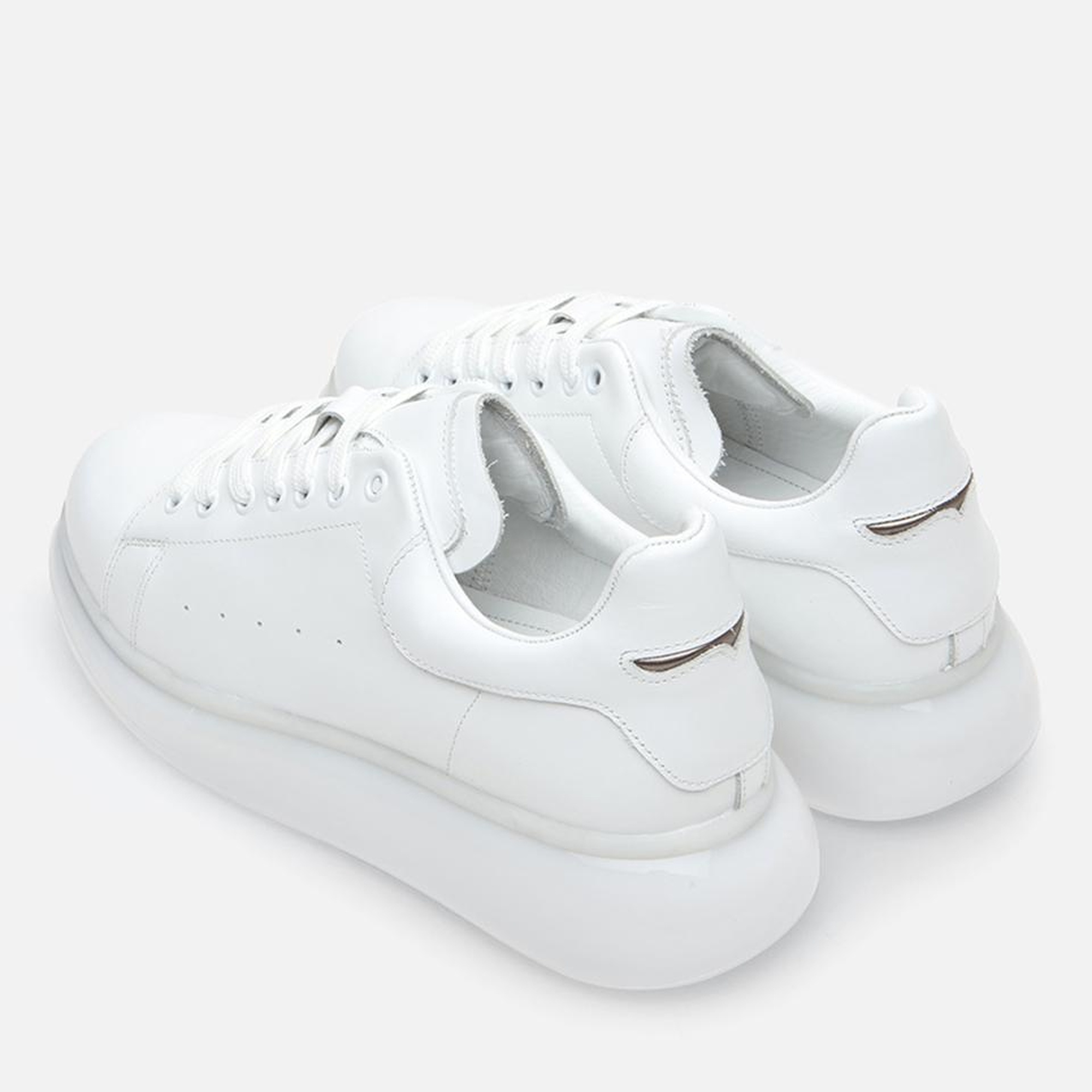 Erkek Deri Beyaz Günlük Ayakkabı