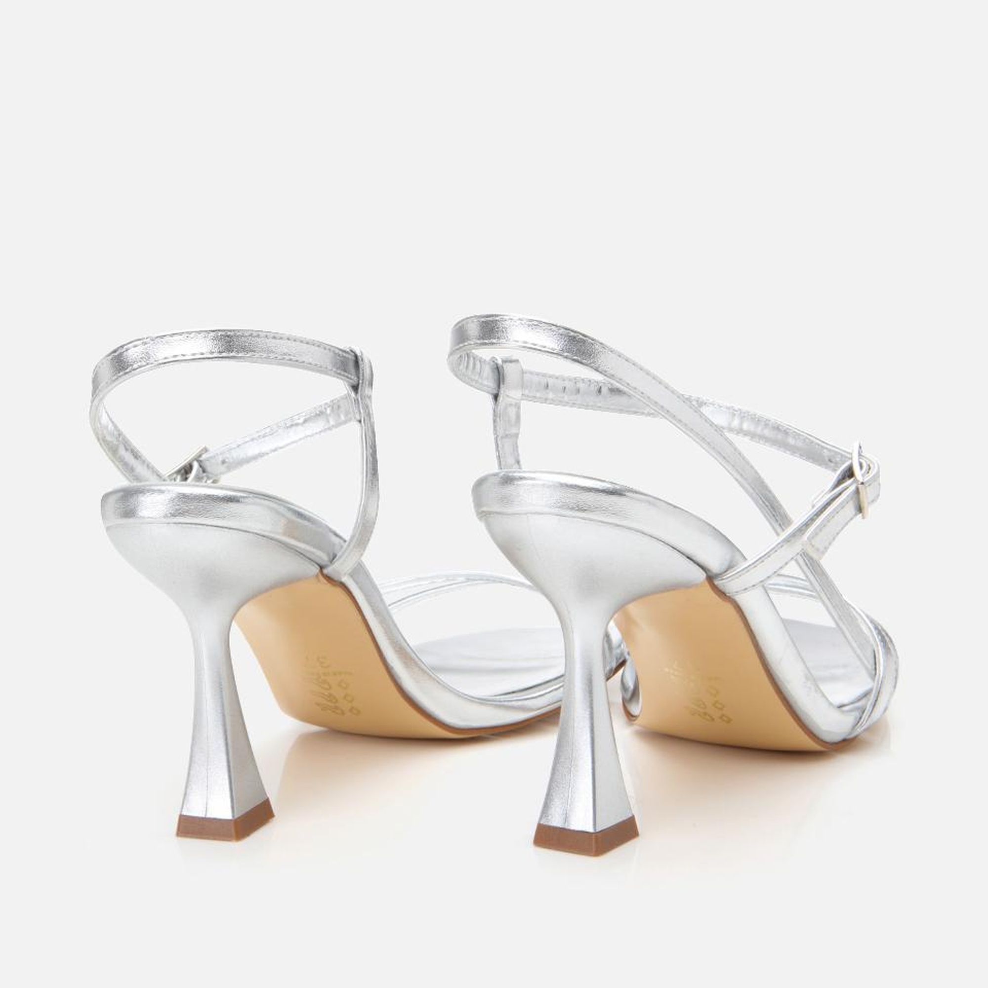 Kadın Lame Abiye Topuklu Sandalet