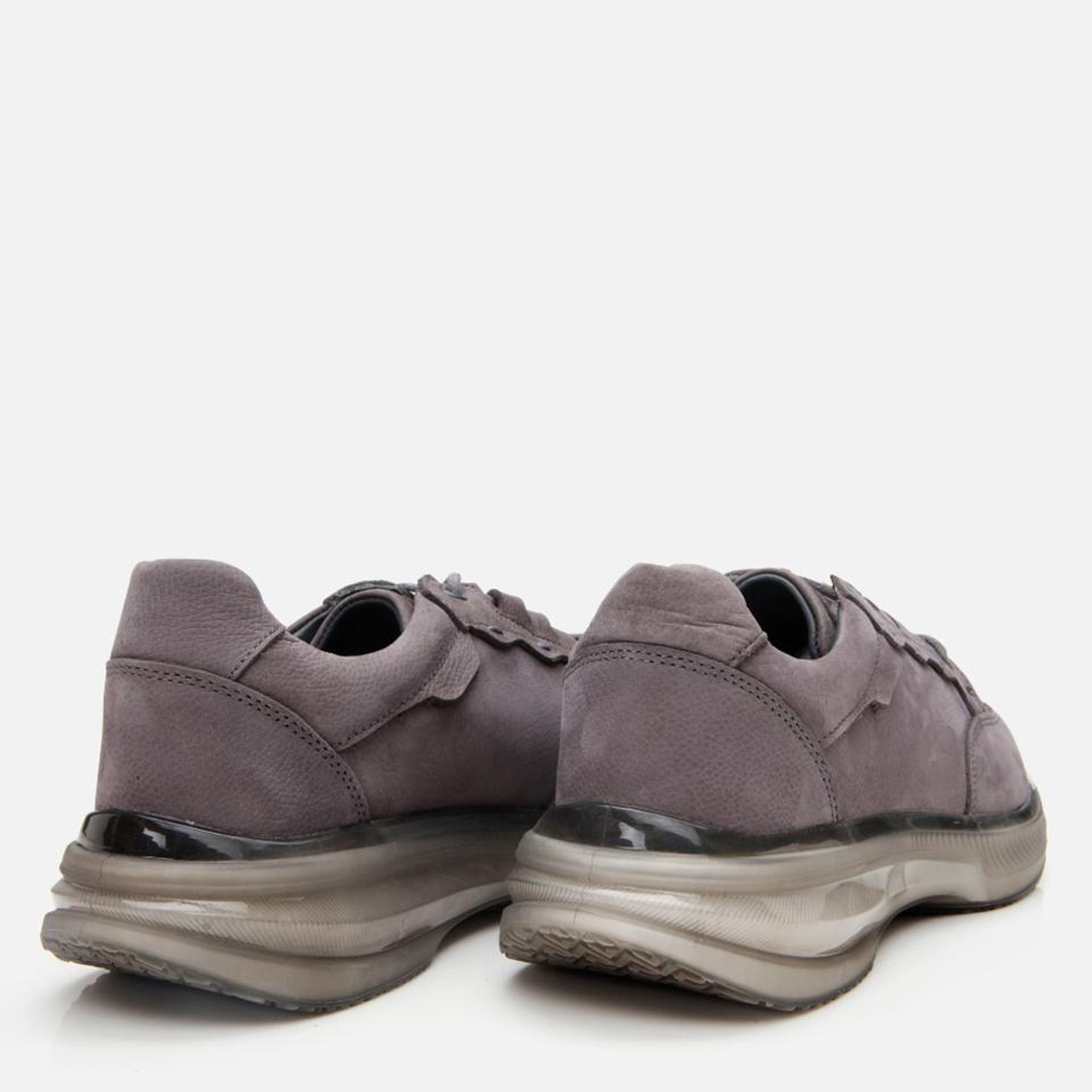 Erkek Nubuk Deri Gri Spor Ayakkabı