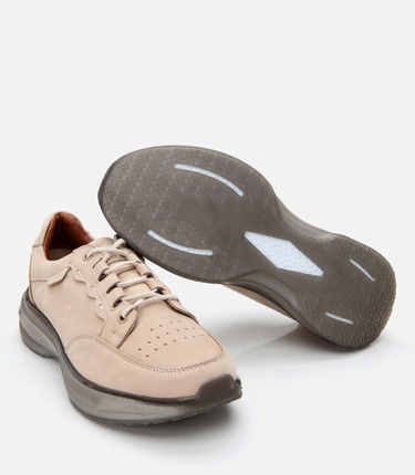  Erkek Nubuk Deri Vizon Spor Ayakkabı