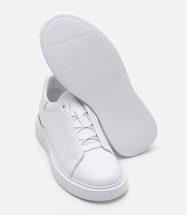  Erkek Deri Beyaz Günlük Ayakkabı