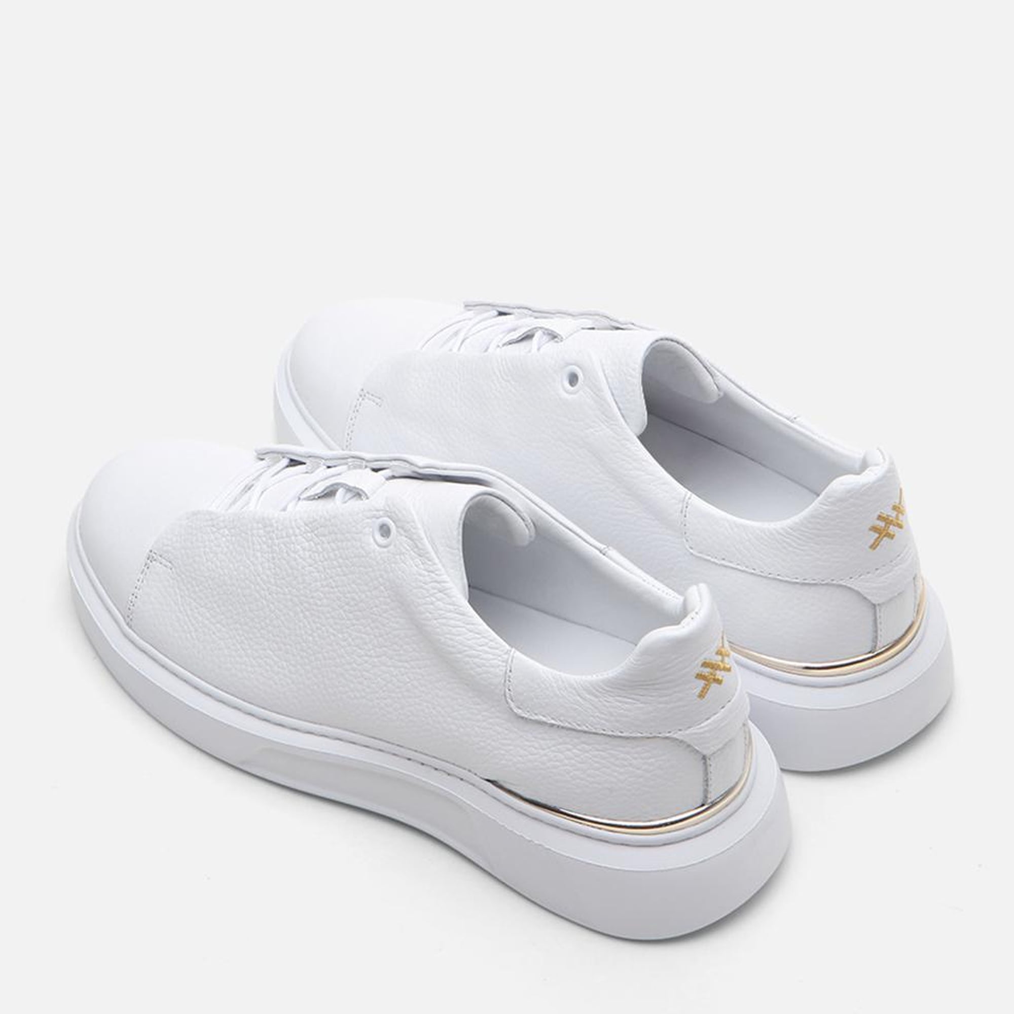 Erkek Deri Beyaz Günlük Ayakkabı