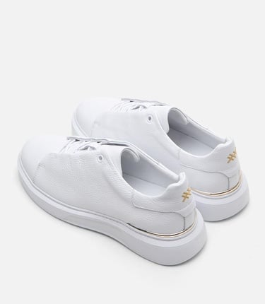  Erkek Deri Beyaz Günlük Ayakkabı