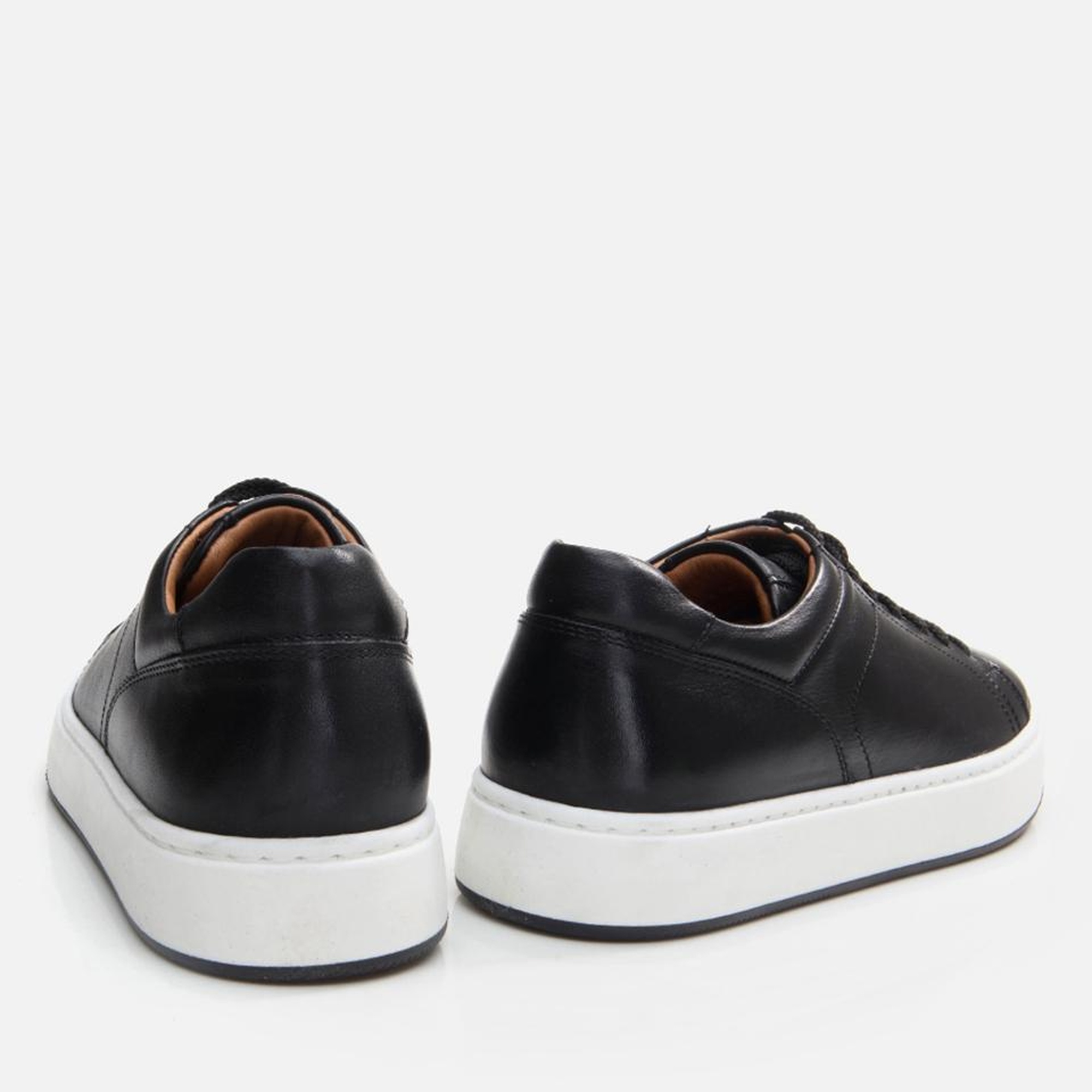 Erkek Deri Siyah Günlük Ayakkabı