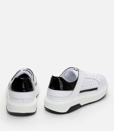  Erkek Deri Beyaz Günlük Ayakkabı