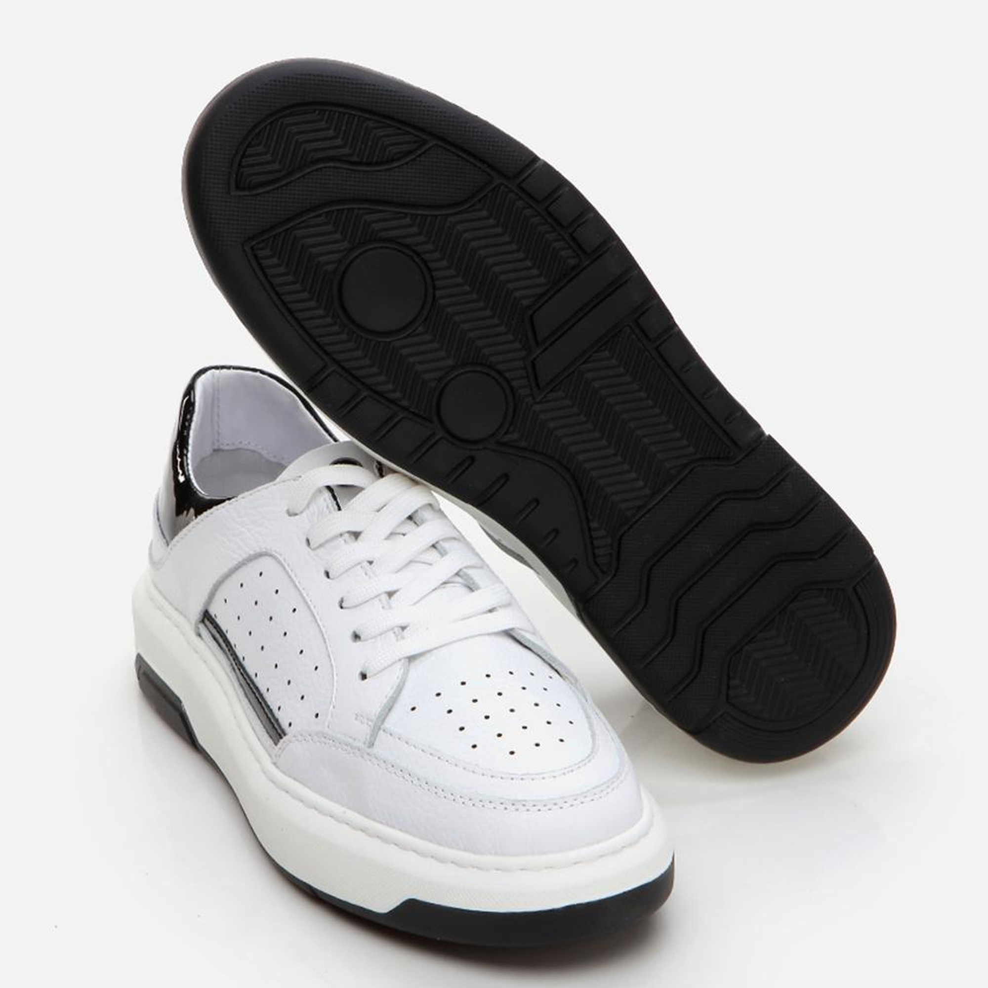 Erkek Deri Beyaz Günlük Ayakkabı