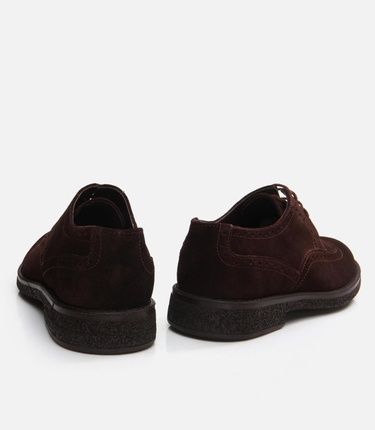  Erkek Deri Kahverengi Günlük Ayakkabı