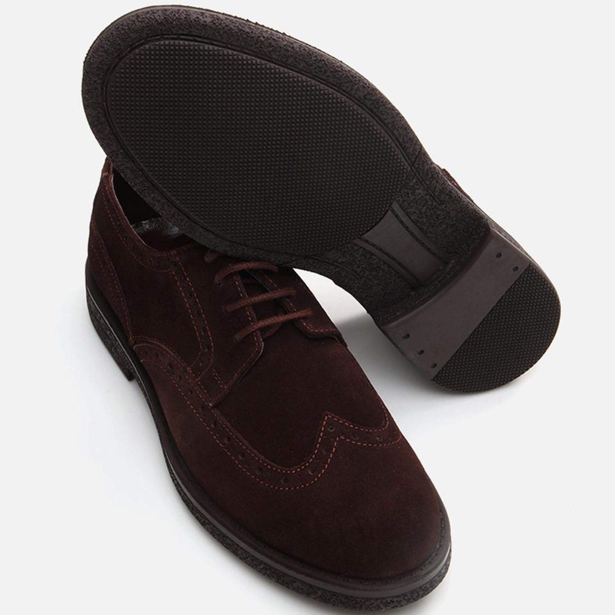 Erkek Deri Kahverengi Günlük Ayakkabı