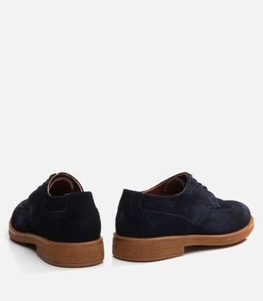  Erkek Deri Lacivert Günlük Ayakkabı