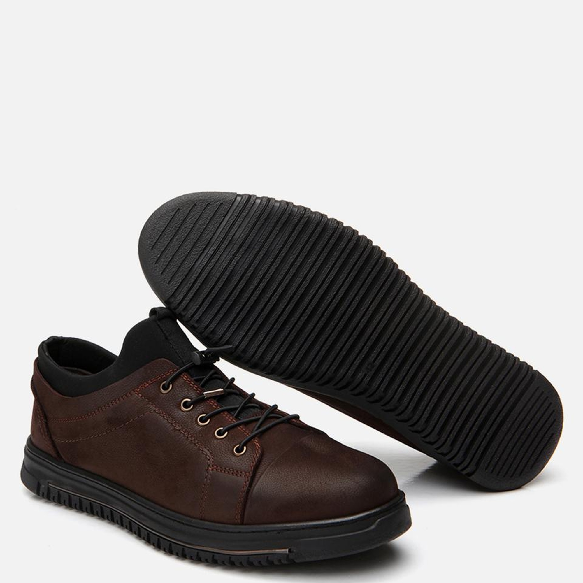 Erkek Deri Kahverengi Günlük Ayakkabı