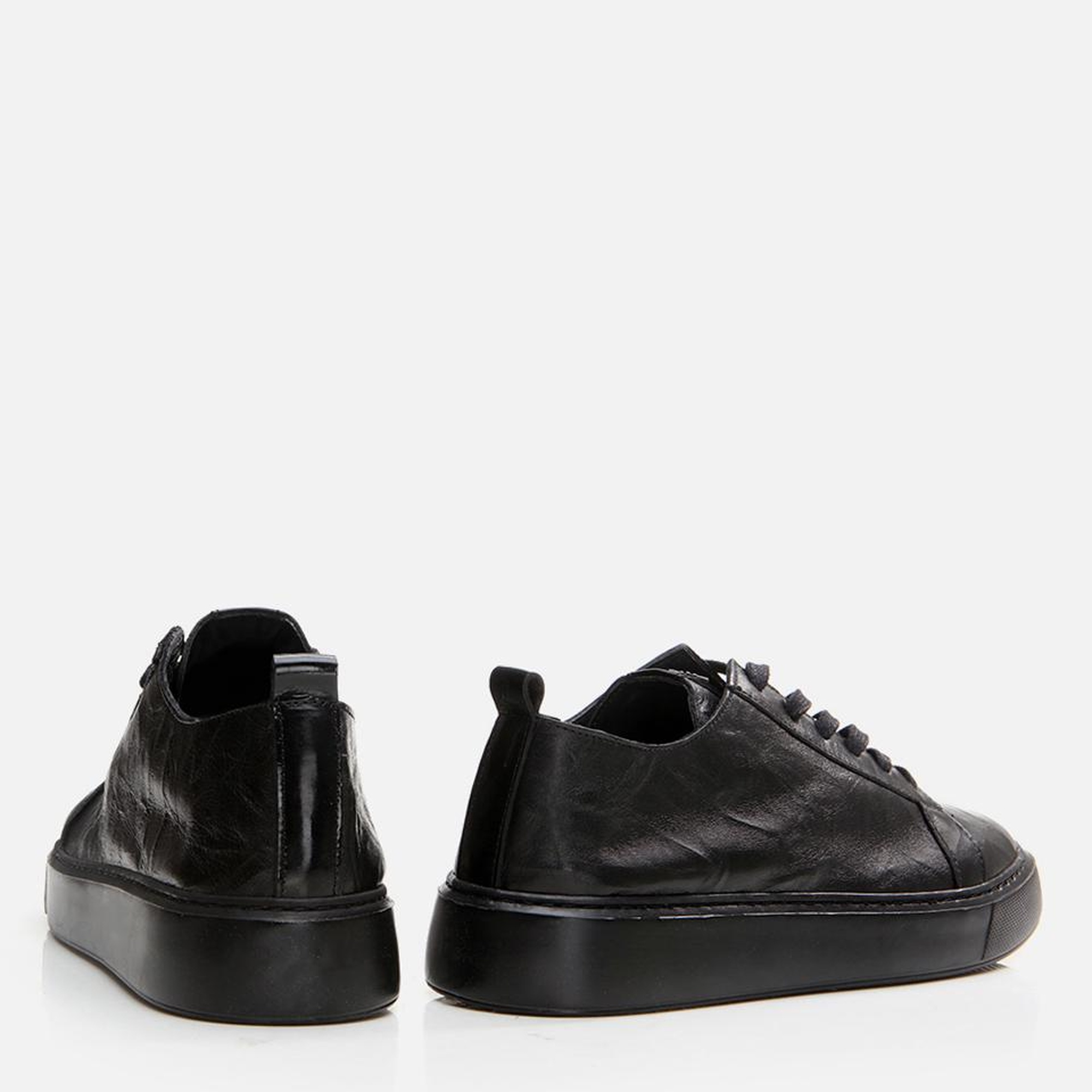 Erkek Deri Siyah Günlük Ayakkabı