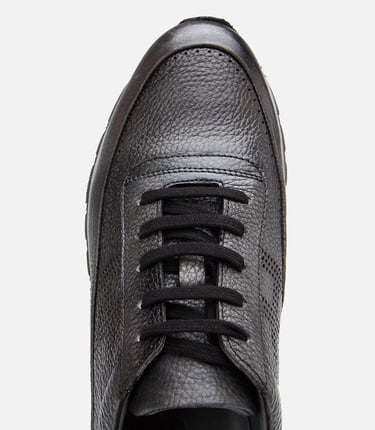  Erkek Deri Gri Spor Ayakkabı