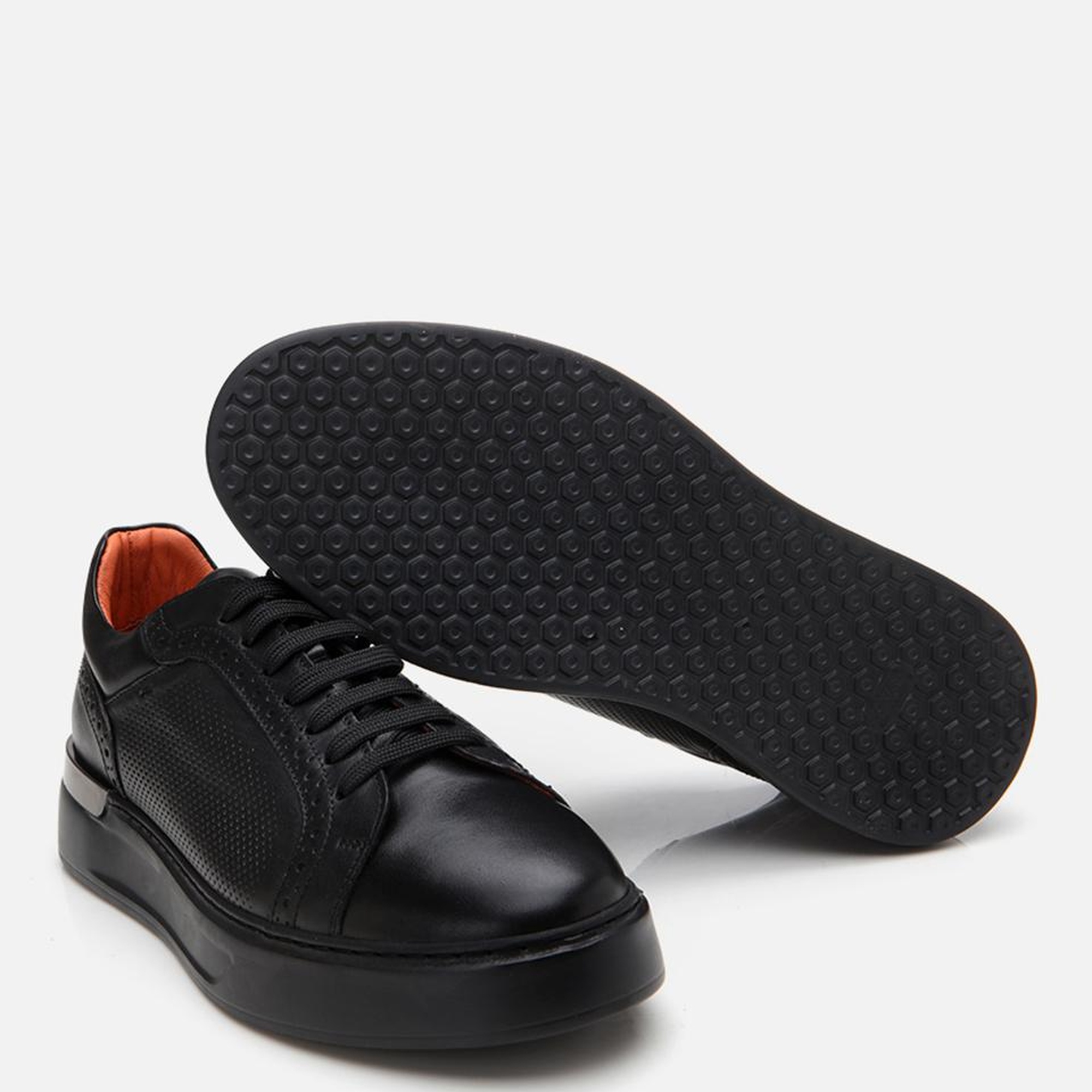 Erkek Deri Siyah Günlük Ayakkabı