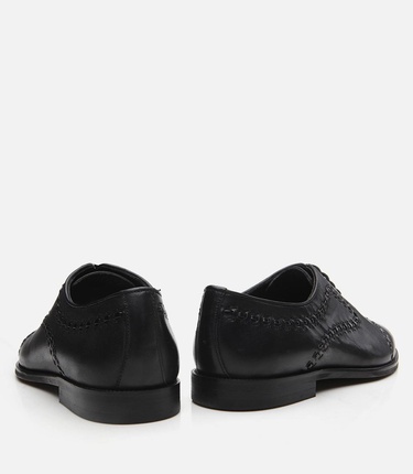 Erkek Deri Siyah Klasik Ayakkabı