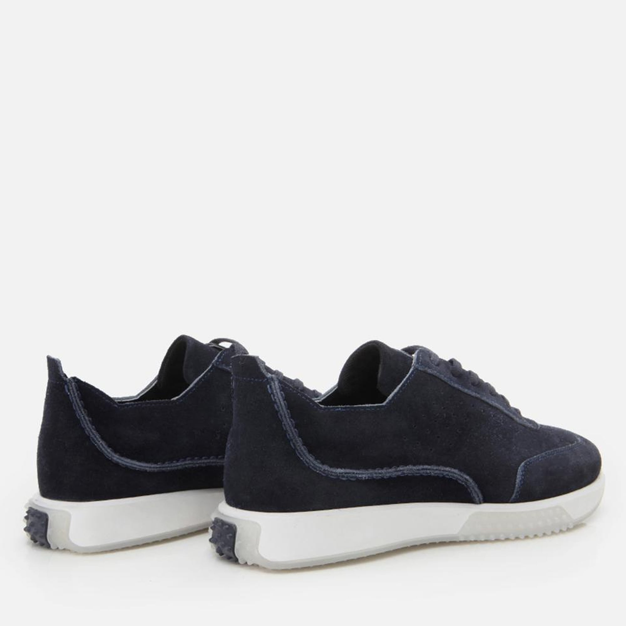 Erkek Süet Deri Lacivert Spor Ayakkabı