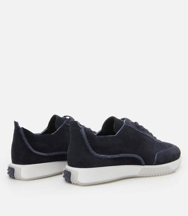  Erkek Süet Deri Lacivert Spor Ayakkabı