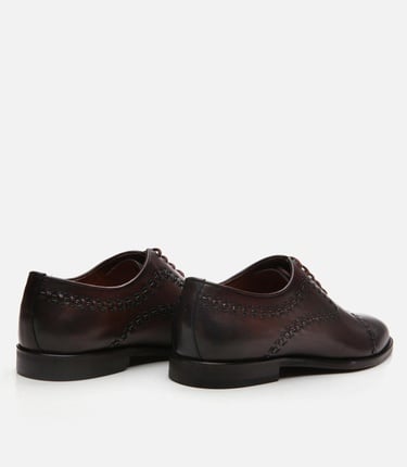  Erkek Deri Kahverengi Klasik Ayakkabı