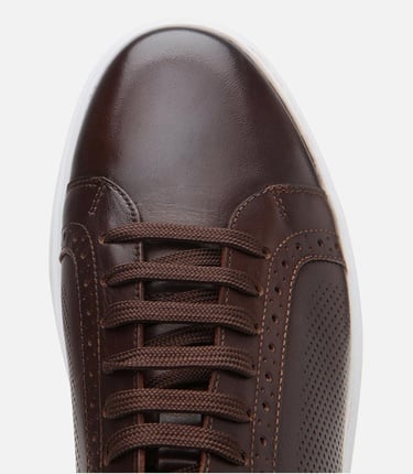  Erkek Deri Kahverengi Günlük Ayakkabı