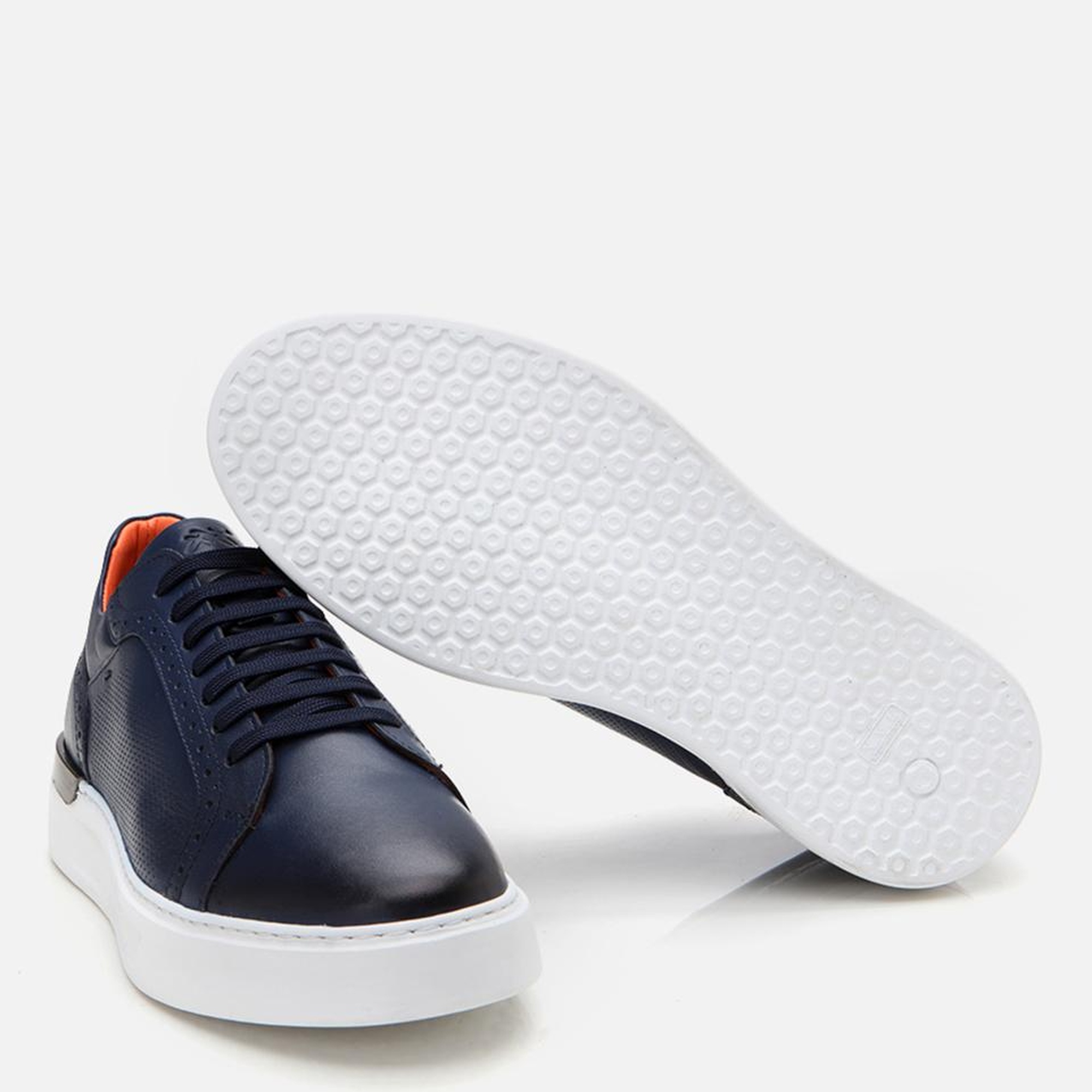 Erkek Deri Lacivert Günlük Ayakkabı