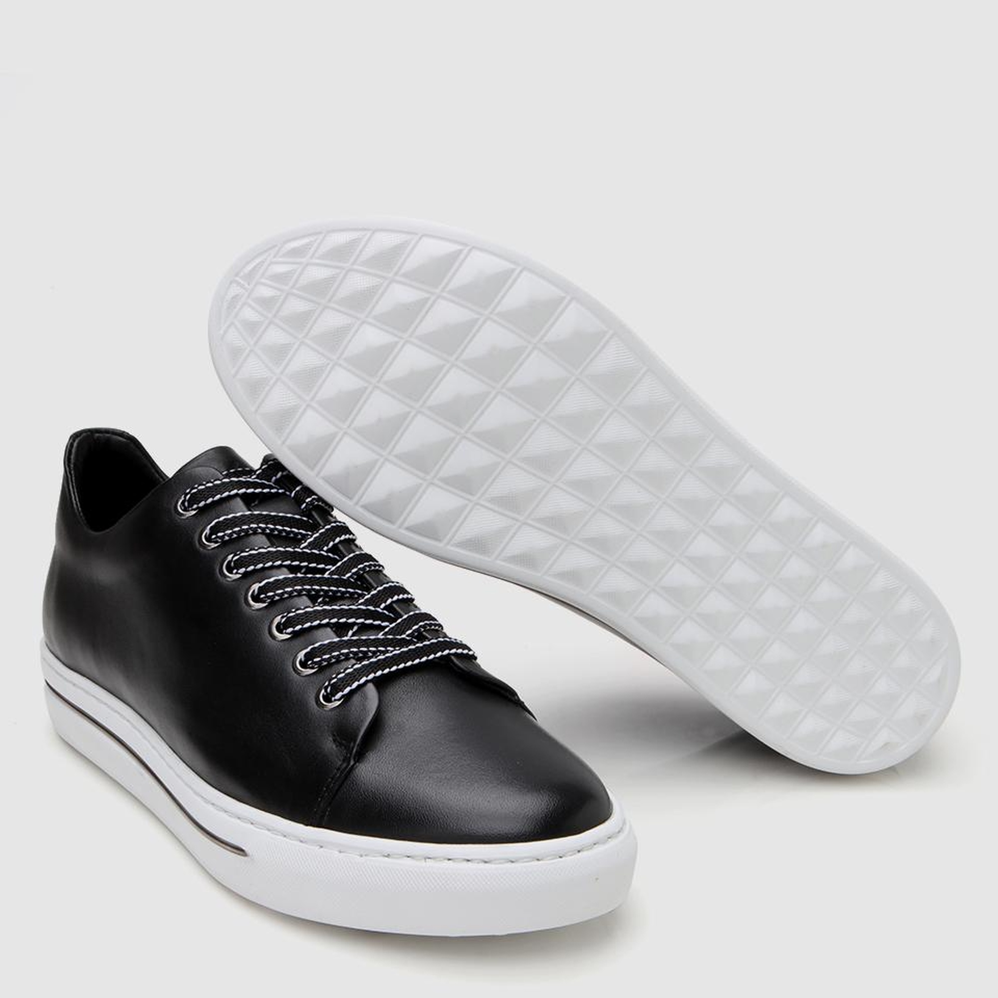 Erkek Deri Siyah Günlük Ayakkabı