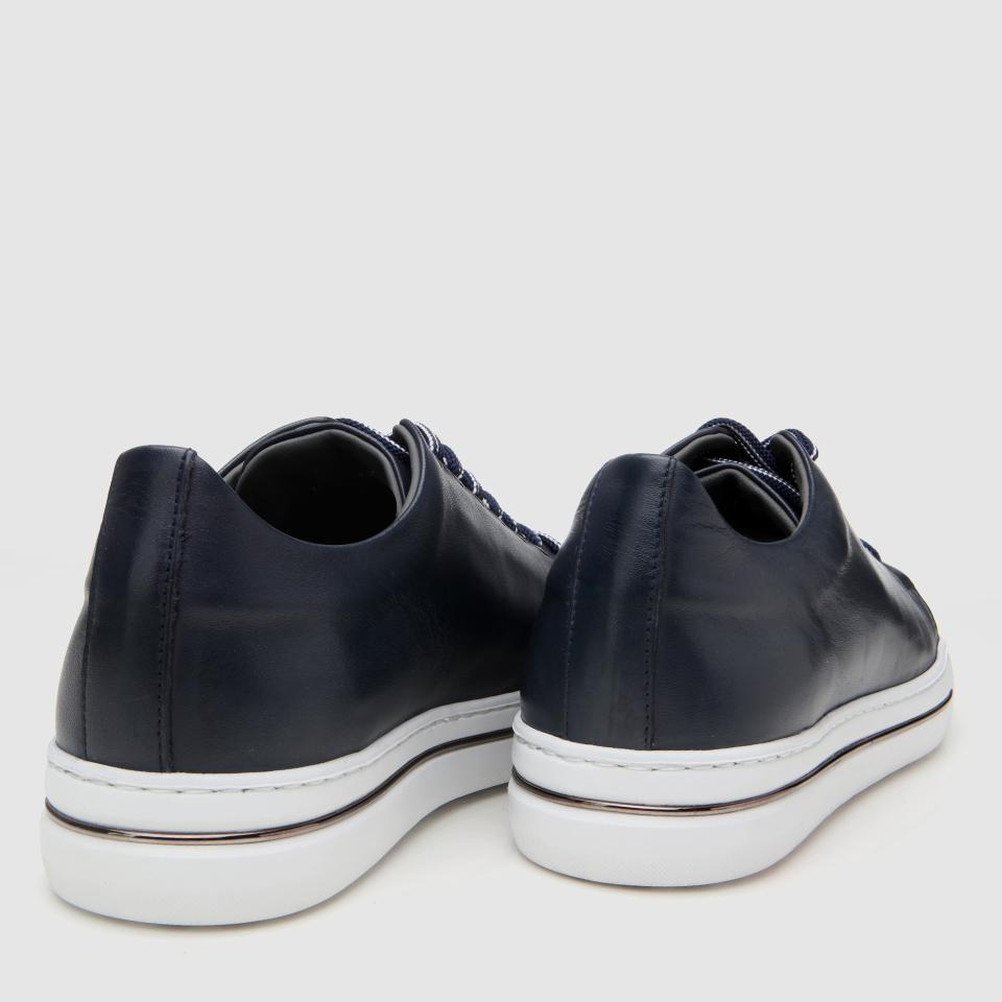 Erkek Deri Lacivert Günlük Ayakkabı