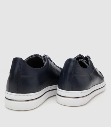  Erkek Deri Lacivert Günlük Ayakkabı