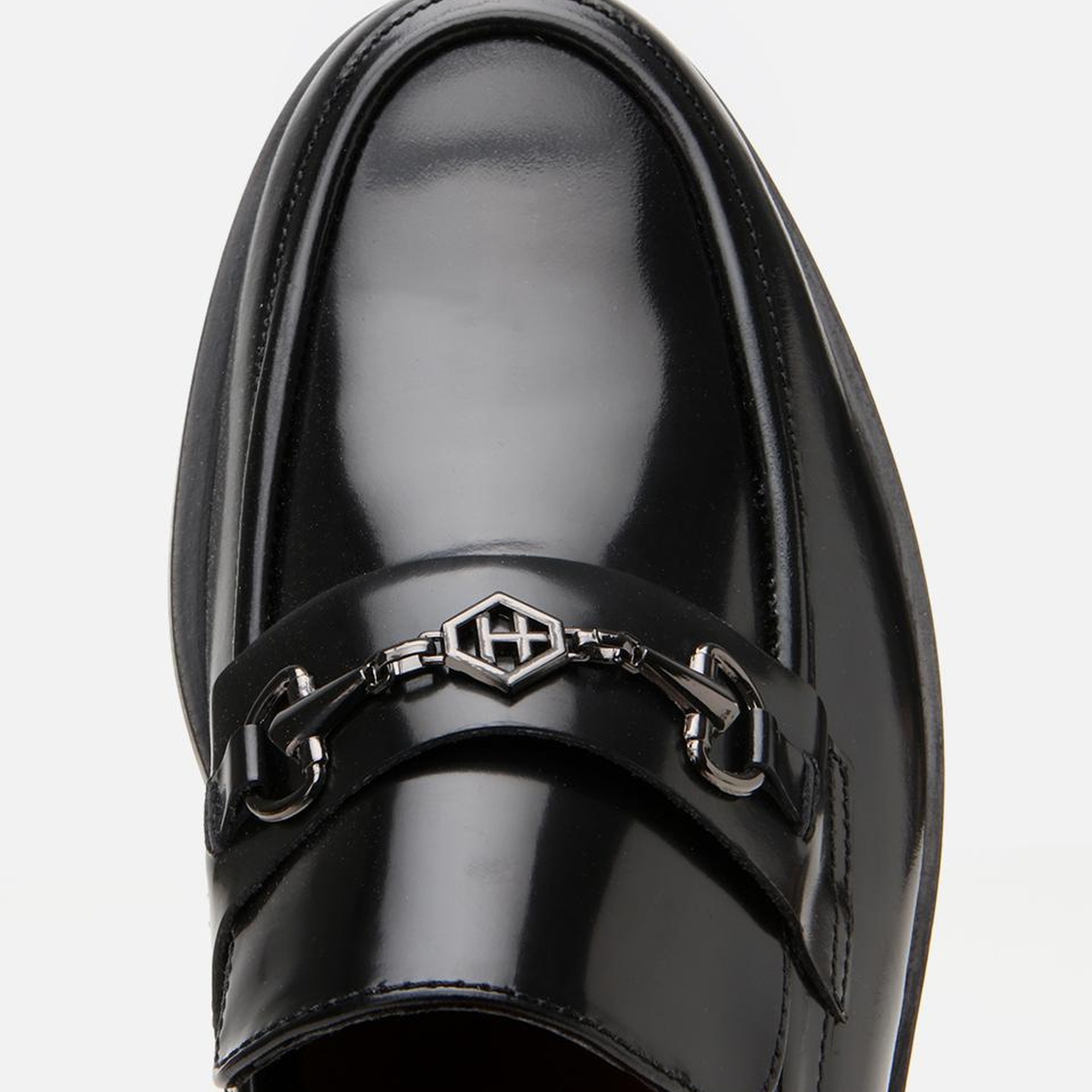 Erkek Deri Siyah Toka Detaylı Loafer