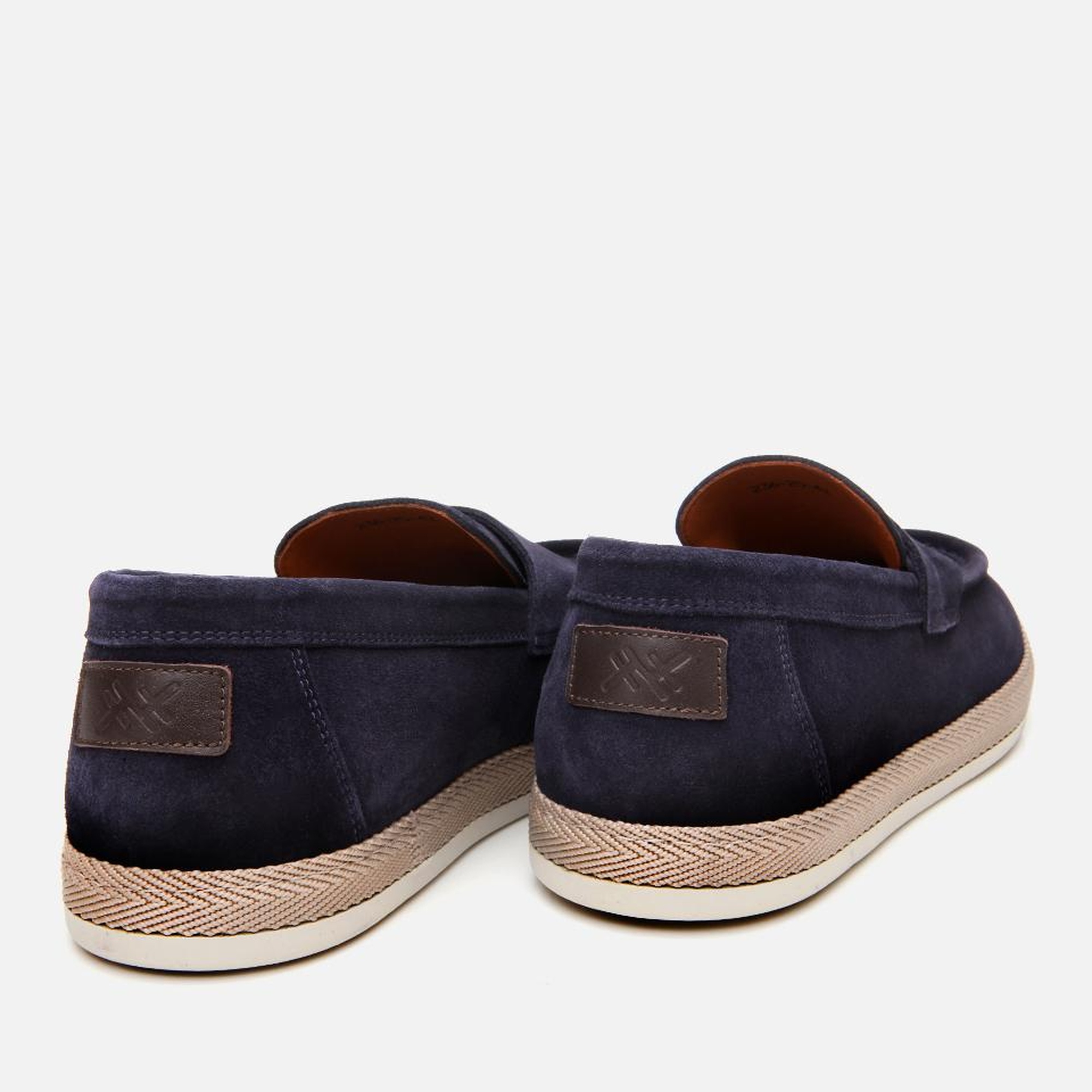 Erkek Süet Deri Lacivert Ultra Hafif Tabanlı Loafer