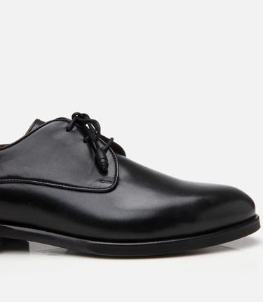  Erkek Deri Siyah Klasik Ayakkabı