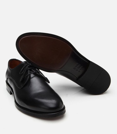  Erkek Deri Siyah Klasik Ayakkabı