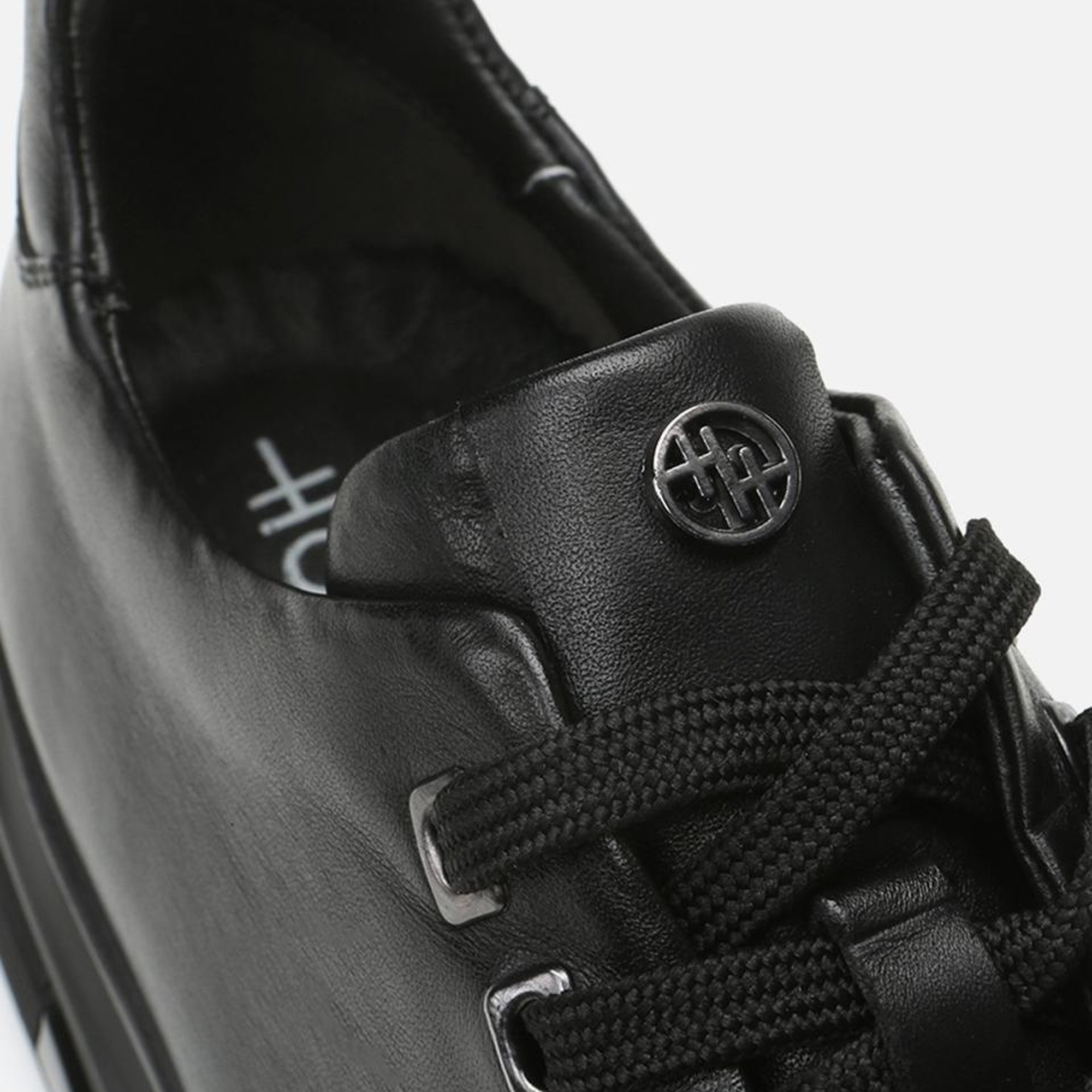 Erkek Deri Siyah Günlük Ayakkabı