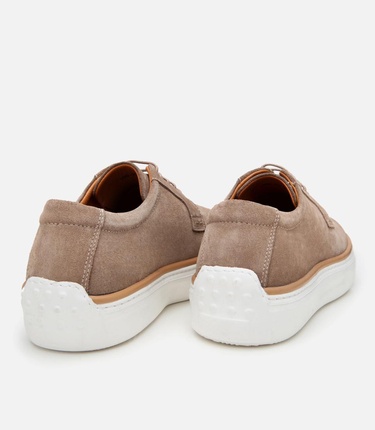  Erkek Süet Deri Bej Hafif Tabanlı Günlük Ayakkabı
