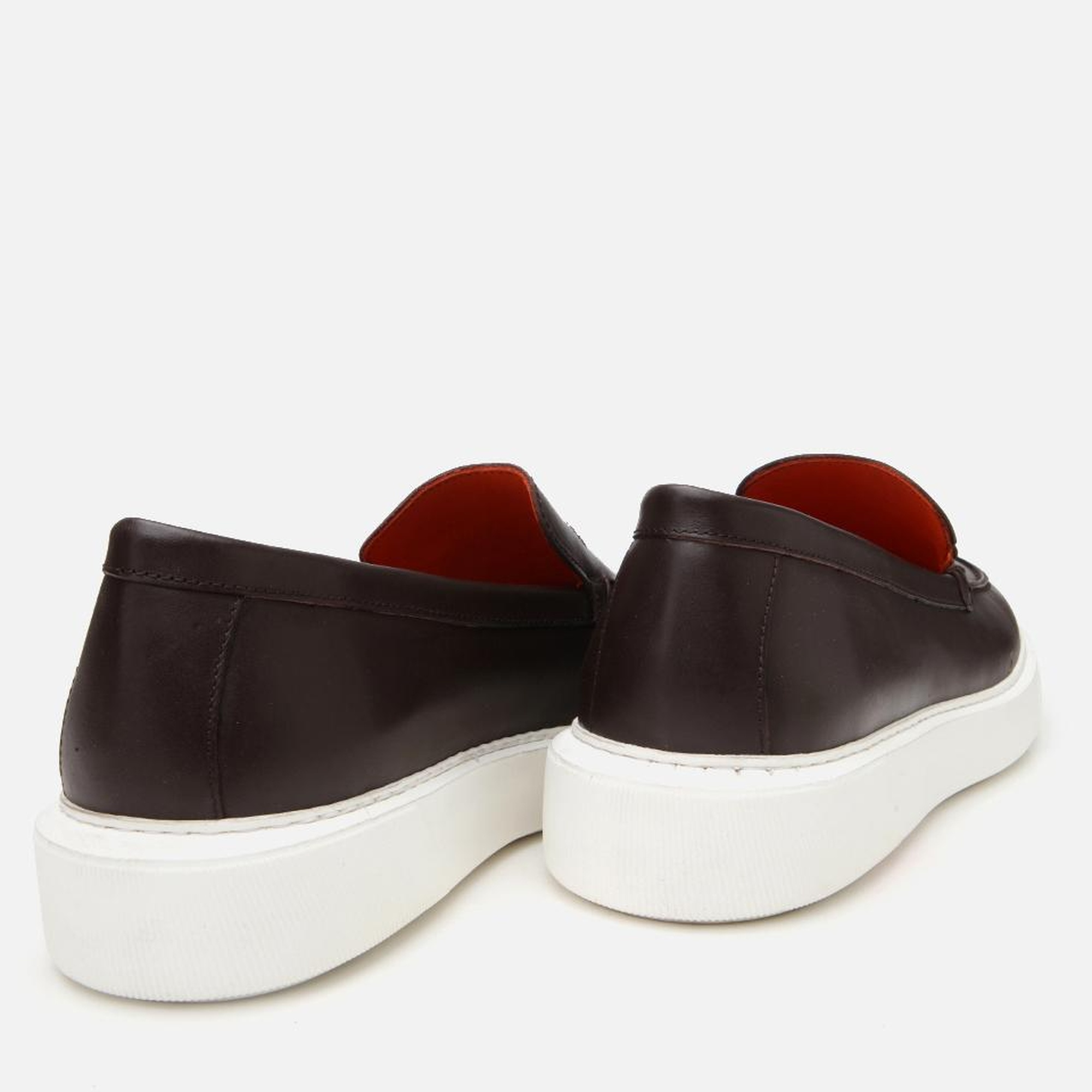 Erkek Deri Kahverengi Hafif Tabanlı Loafer