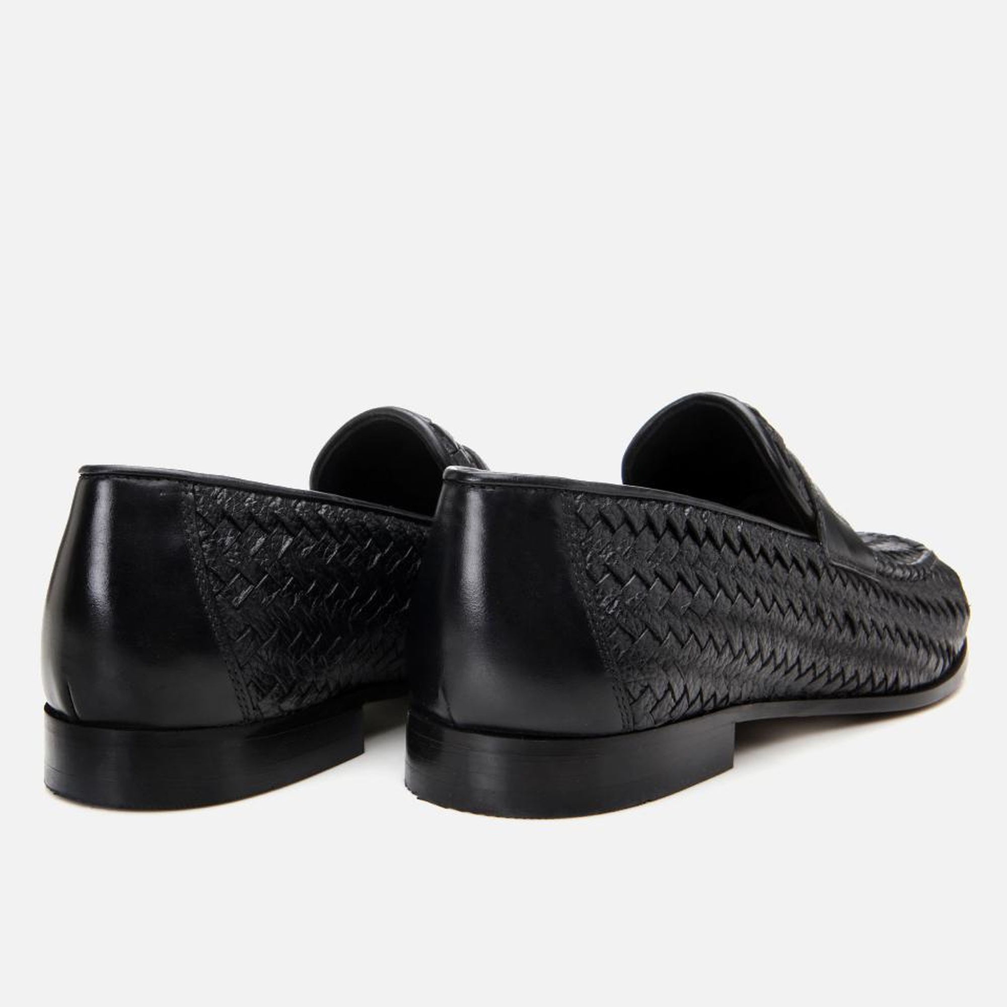 Erkek Deri Siyah Yumuşak Dokulu Klasik Loafer