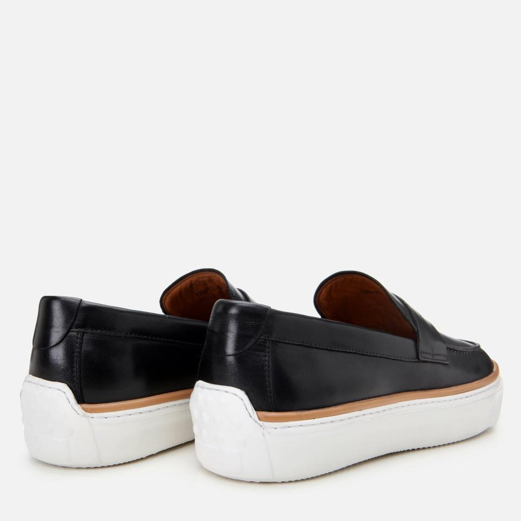 Erkek Deri Siyah Ultra Hafif Tabanlı Şık Günlük Loafer